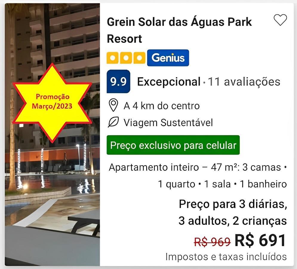 Grein Solar das Águas Park Resort Olímpia Exterior foto